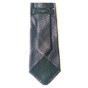 Givenchy Paris Monogram Logo 100% Silk Tie Italy